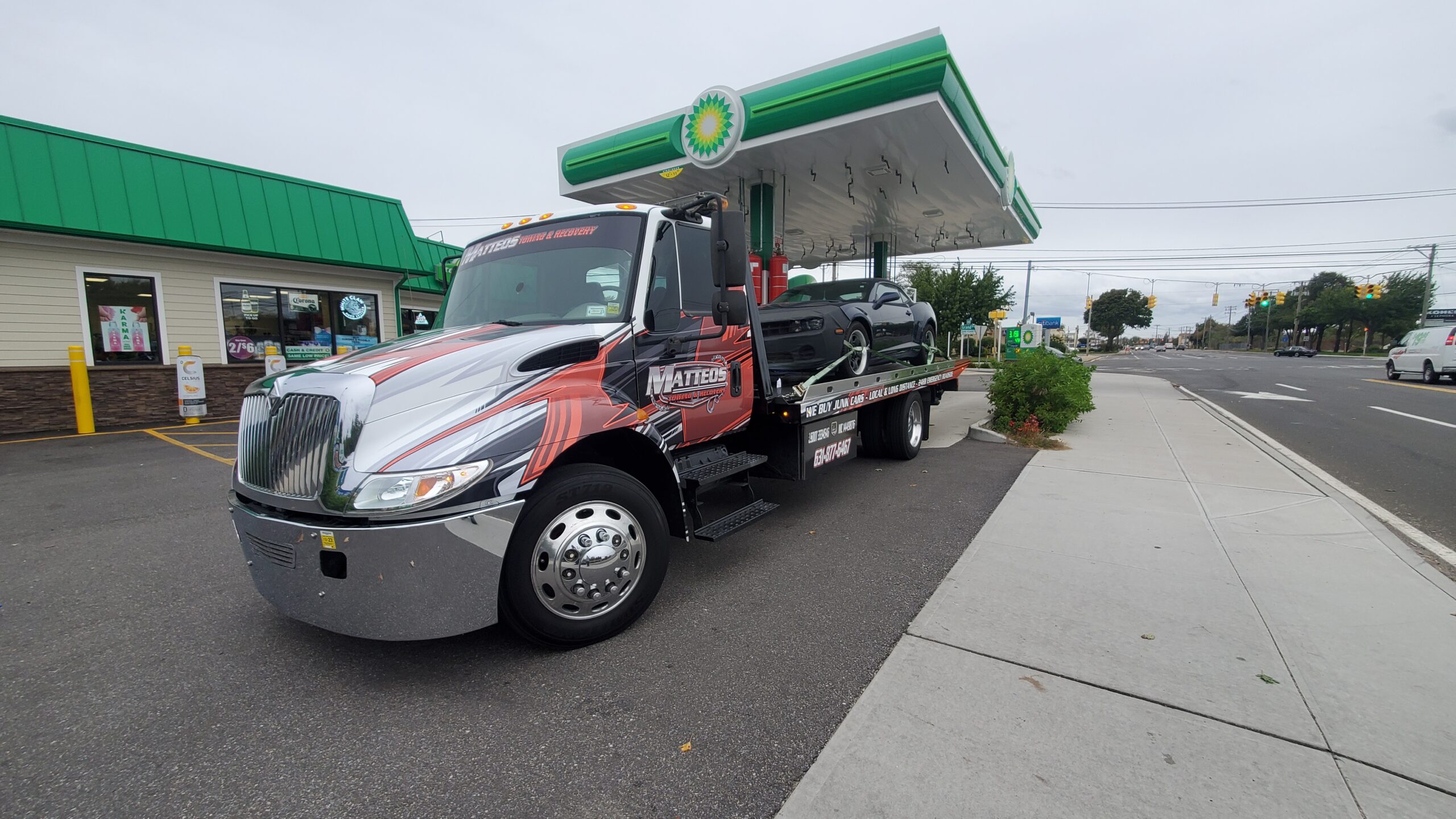 Matteo's Towing & Recovery Emergency Roadside Assistance Garner NC